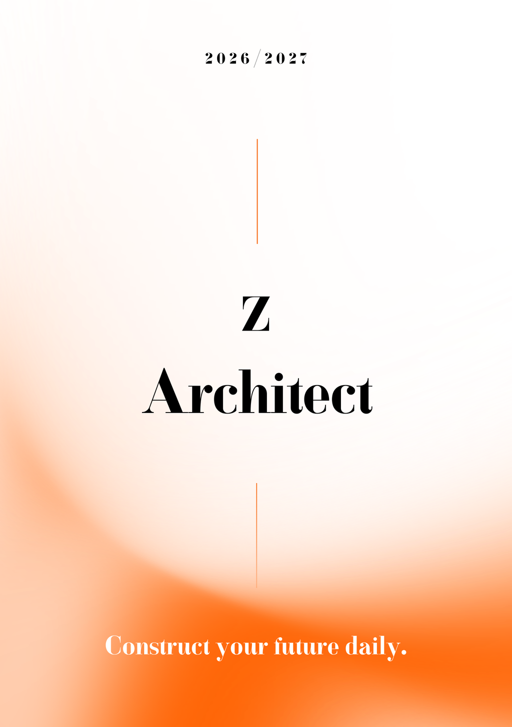 Z Architect – Habit Tracker Journal 2026/2027