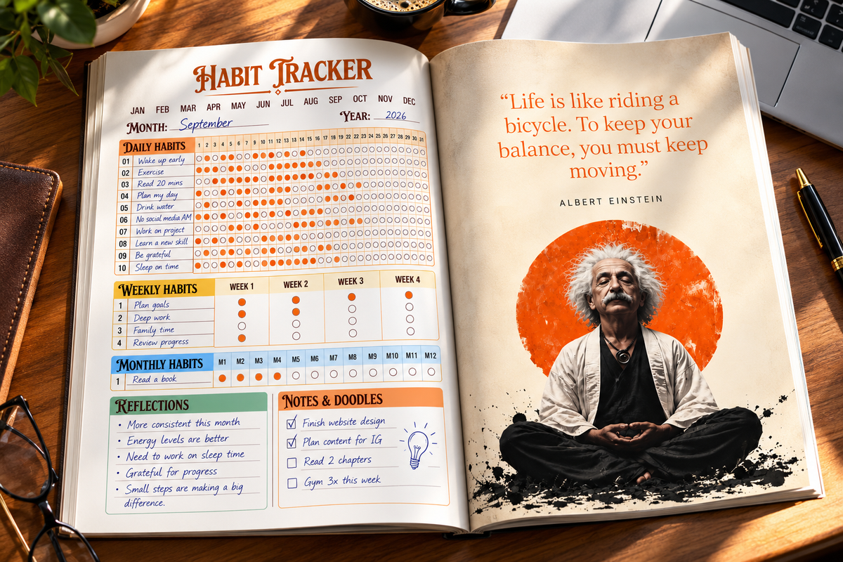 Z Architect – Habit Tracker Journal 2026/2027